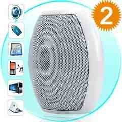 Audioblaster - Mini Speaker with MP3 Player FunctSB, SD) New