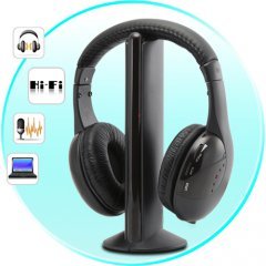 Wireless Headphone and Receiver with MIC × 2 New