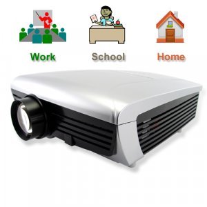Multimedia LCD Projector (VGA, AV, TV, 5 inch LCD) New