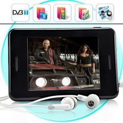 Media Mogul - MP6 Player with 3.5 Inch Touchscreen + DVB-T New