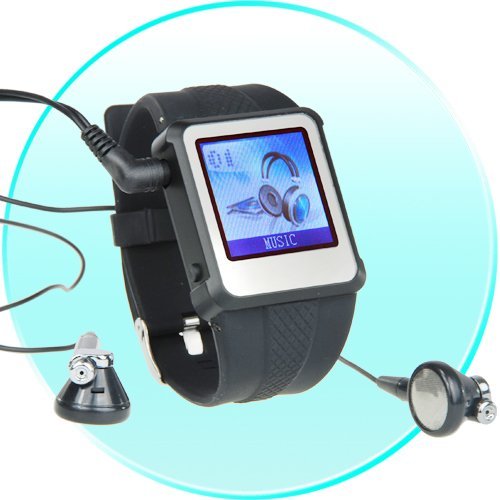 Original Watch MP4 Player 8GB Black - 1.5-inch Screen New