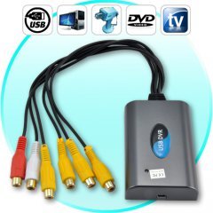 Super USB DVR (4 Video + 2 Audio Channels) New