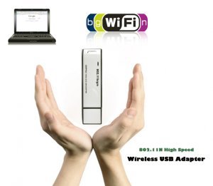 802.11N High Speed Wireless USB Adapter New