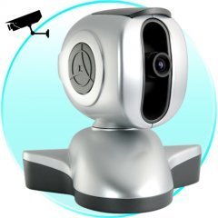 IP Surveillance Camera with Angle Control and USB Webcam Server New