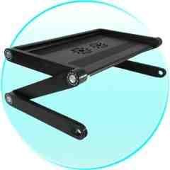 Deluxe Notebook Computer Work Station - Portable Laptop Desk New
