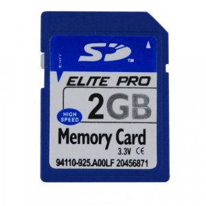 2GB SD Memory Card x 5 New