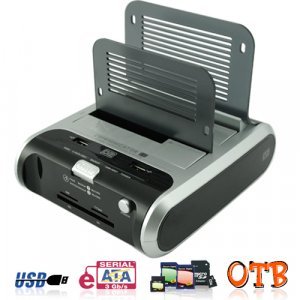 Premium Dual SATA Hard Drive Docking Station New