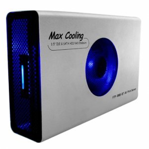3.5 inch HDD NAS with Print Server and Bit Torrent New