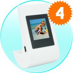 Digital Picture Frame 1.5 Inch LCD Screen (Tumbler Ed.) New
