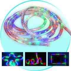 LED Rope Light - Color Changing Flexible Rope Light (10M) New
