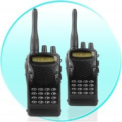 Professional Walkie Talkie Set - UHF FM Transceiver New
