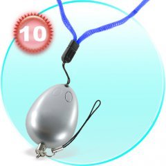 Personal Siren Alarm Keychain with Mini-Spotlight New