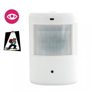Wall Spy Surveillance Camera with Sony CCD Lens + IR Light New