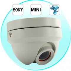 Mini Dome Camera - Vandal Proof, Night Vision, SONY SuperHAD CCD New