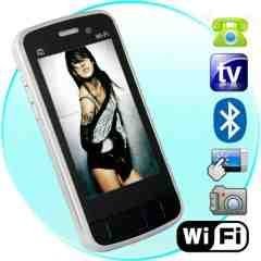 Odyssey - WiFi Quadband Dual-SIM Touchscreen Cellphone (Silver) New