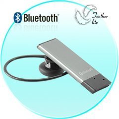 Bluetooth Wireless Headset - Worlds Lightest Bluetooth Earpiece New