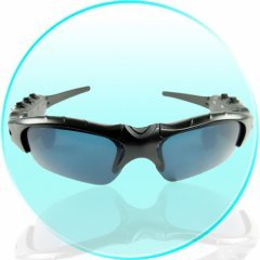 Bluetooth MP3 Player Sunglasses - 2GB Flash Memory New