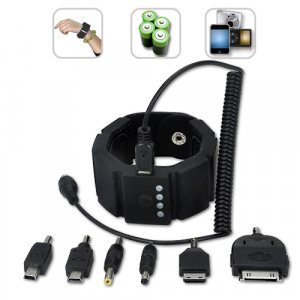 Wrist Band Portable Battery - Black New