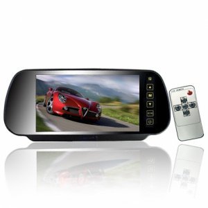 Touch Button Control 7 Inch Rearview Mirror Monitor New