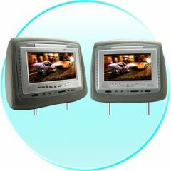 Car Headrest (PAIR) Entertainment Center with DVD + Multi Media New