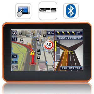Adventurist - 4.3 Inch Touchscreen Portable GPS Navigator New