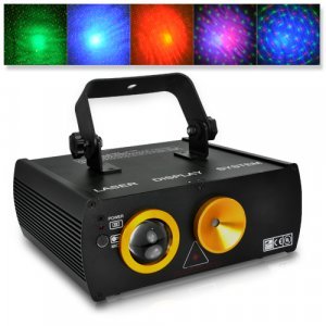 Double Laser DMX Projector (Sound Activated, Cloud Background) New