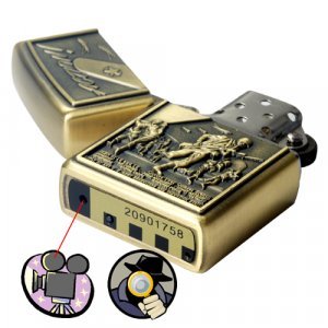 Spy DVR Lighter (4GB Army Edition) New
