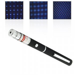 High Power 50mW Blue-Violet Multi-Pattern Laser Pen New