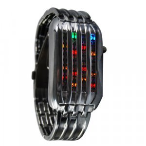 The Cylon - Japanese Multicolor LED Watch New