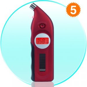 Solar Powered Digital Tire Gauge New