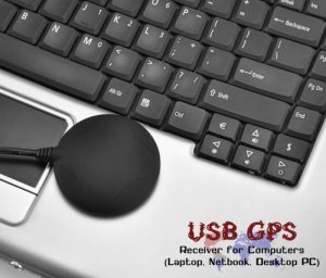 USB GPS Receiver for Computers New
