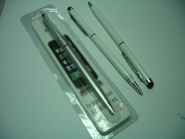 stylus with ballpen for iPhone iPad