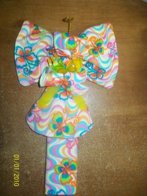 Layette/Receiving Blanket Angel with Butterflys