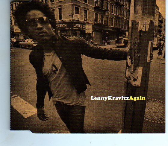 Lenny Kravitz "Again" Import CD with Live Bonus Songs