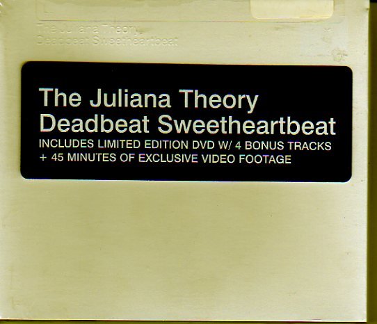 Juliana Theory "Deadbeat Sweetheartbeat" CD & Ltd Ed DVD NEW!