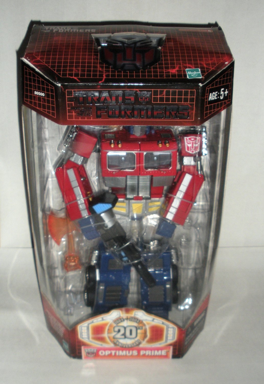 Transformers Optimus Prime 20th Anniversary Die Cast Action Figure