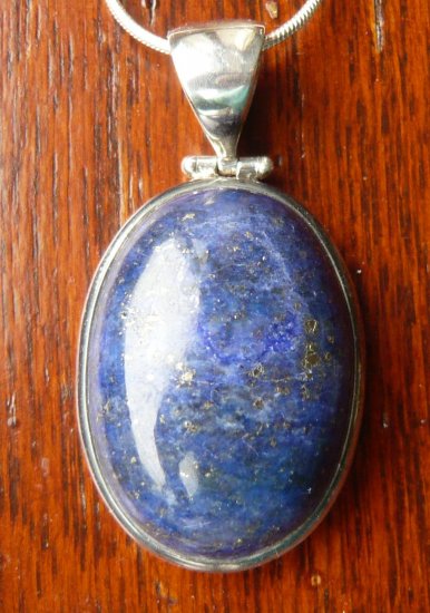Lapiz Lazuli Silver Pendant