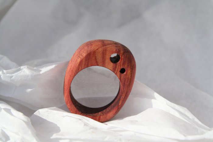 Galaxy Juniper Wooden Ring