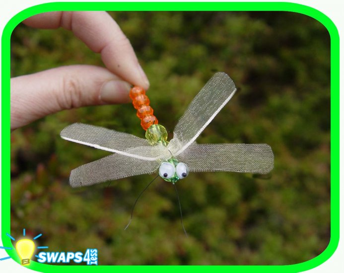 Dragonfly (c) Scout SWAPS Girl Craft Kit -Swaps4Less