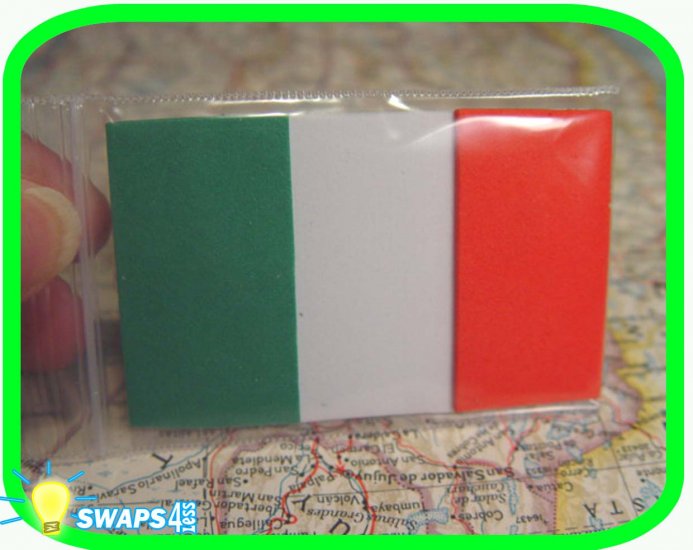 Flag of Italy Scout SWAPS Girl Craft Kit- Swaps4Less