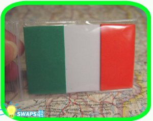 Flag of Italy Scout SWAPS Girl Craft Kit- Swaps4Less