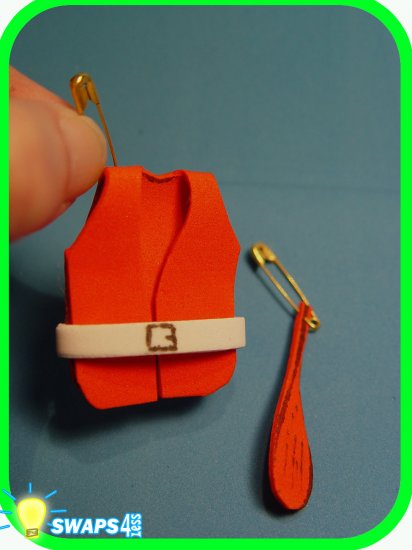 LifeJacket 3-D! Scout SWAPS Girl Craft Kit from Swaps4Less