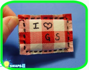 Sit Upon Girl Scout SWAPS Craft Kit from Swaps4Less