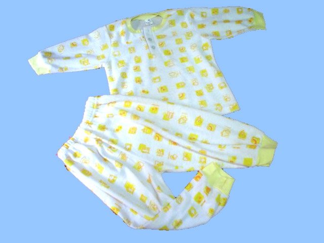 Terry Cloth Top and Bottom