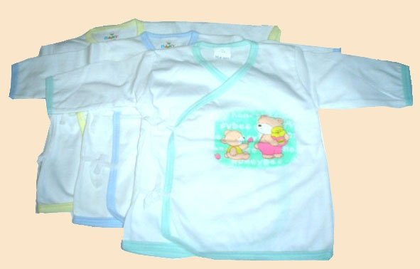 Honey bear wrap around long sleeves
