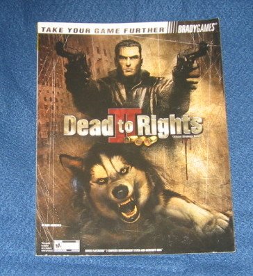 Dead to Rights Strategy Guide Xbox Playstation 2