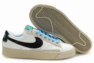 Blazer Low-Black/White/Khaki-118026