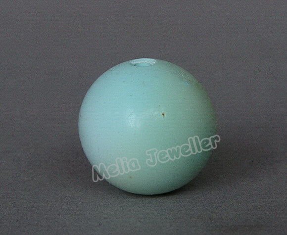 Natural Turquoise Dia.15 mm Round Loose Bead