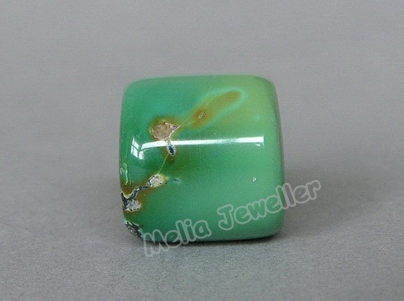 Natural Turquoise Dia.14 mm Barrel Loose Bead