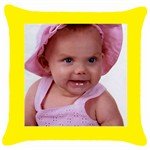 Custom print throw pillow/cushion case